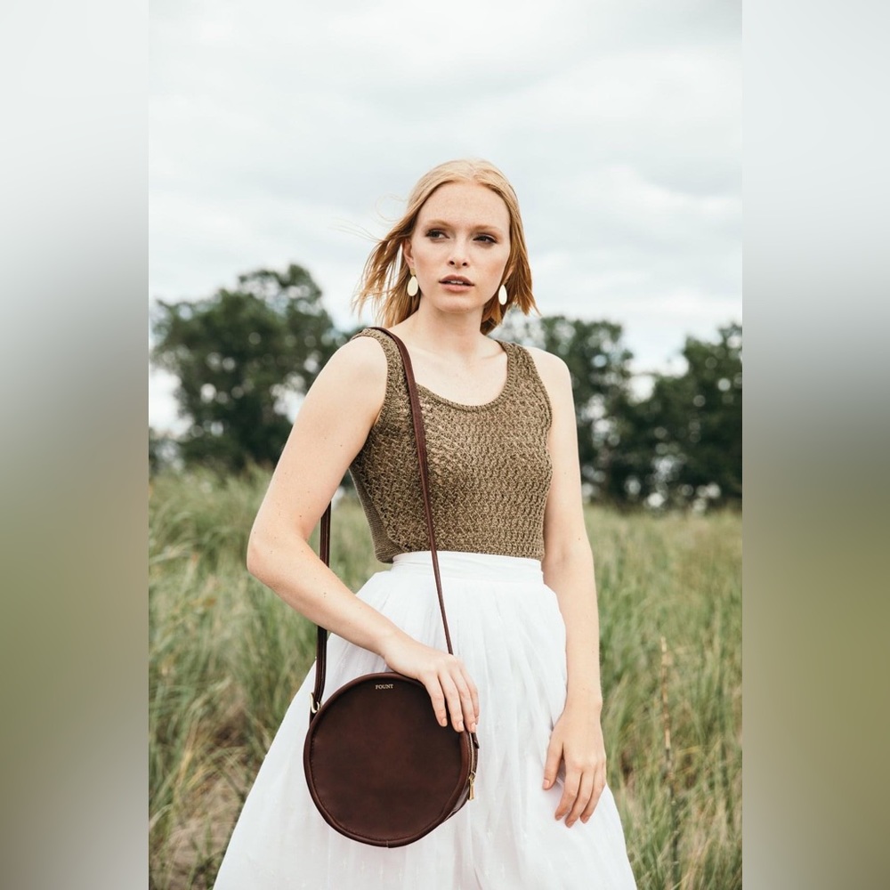 FOUNT LEATHER Roundabout Handbag (Limited Edition)